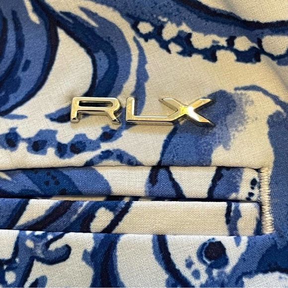 RLX Mens Golf 4 Way Stretch Aquatic Print Shorts Size 33 NWT - Picture 3 of 13